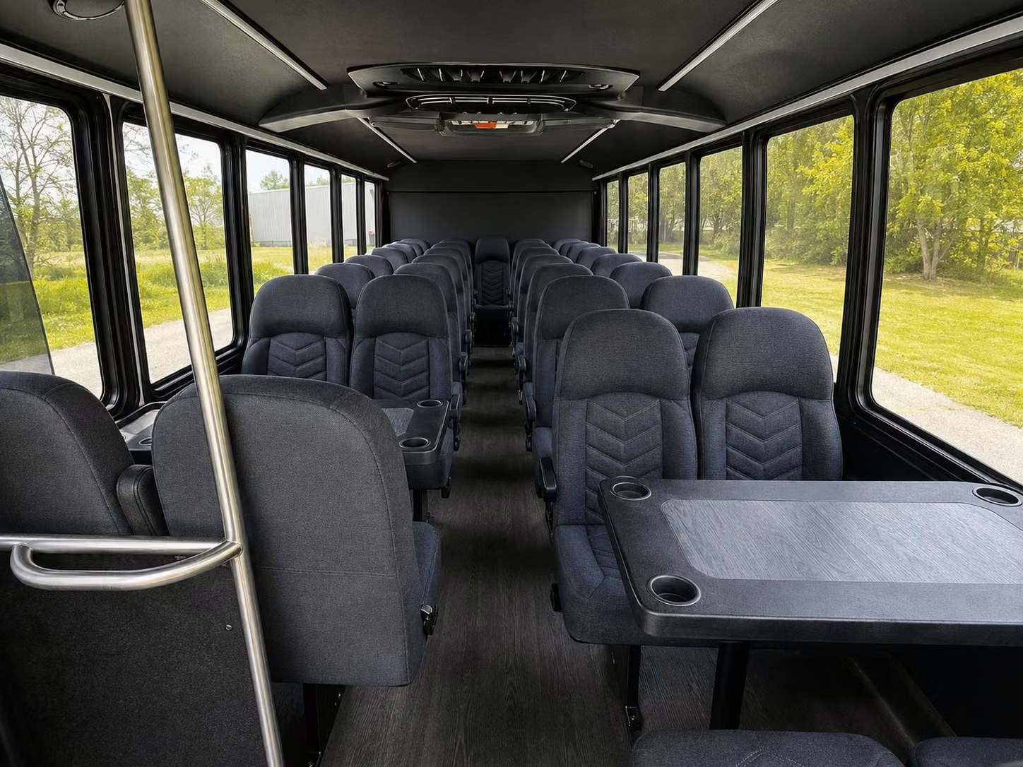 20 passenger minibus inside