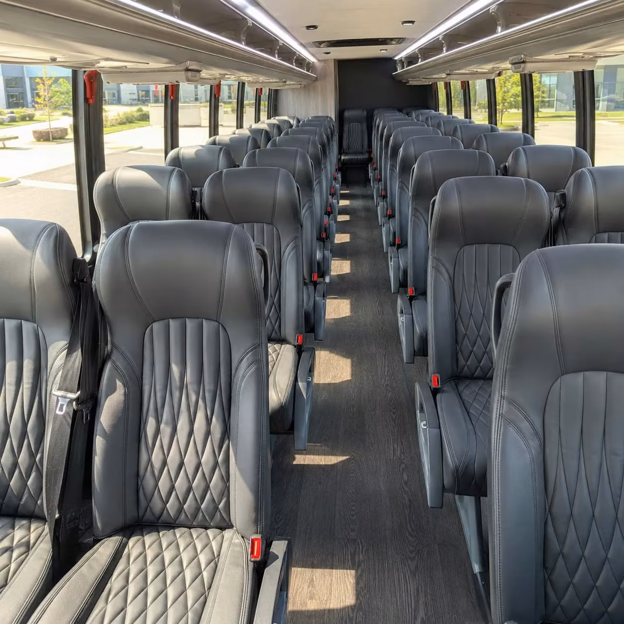 30 passenger minibus interior