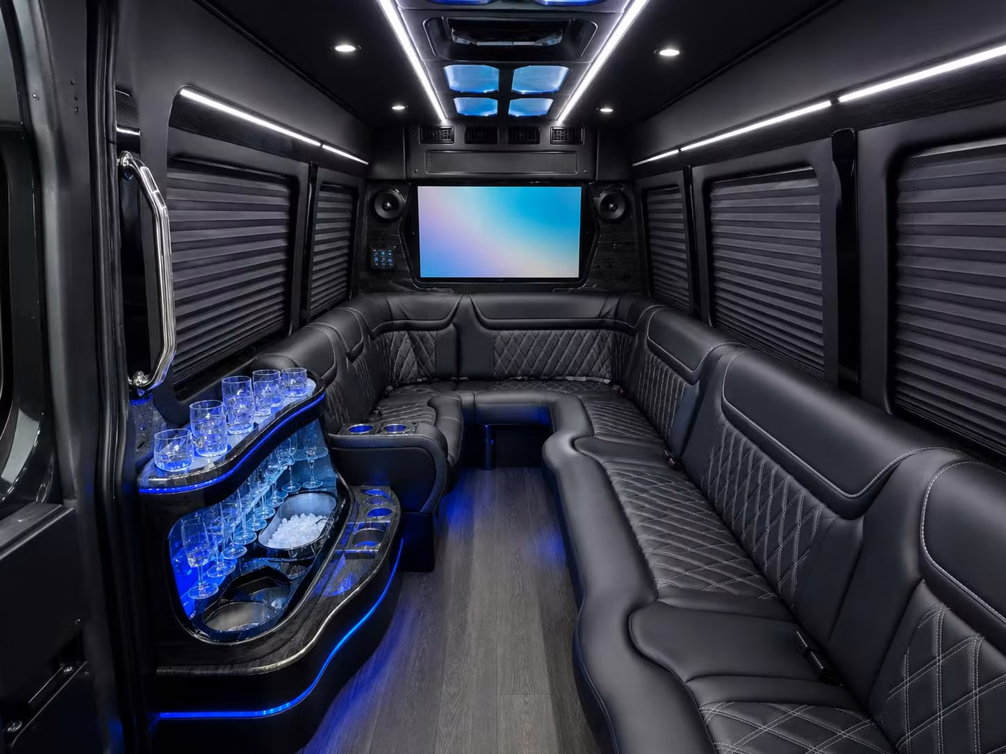 sprinter limousine inside
