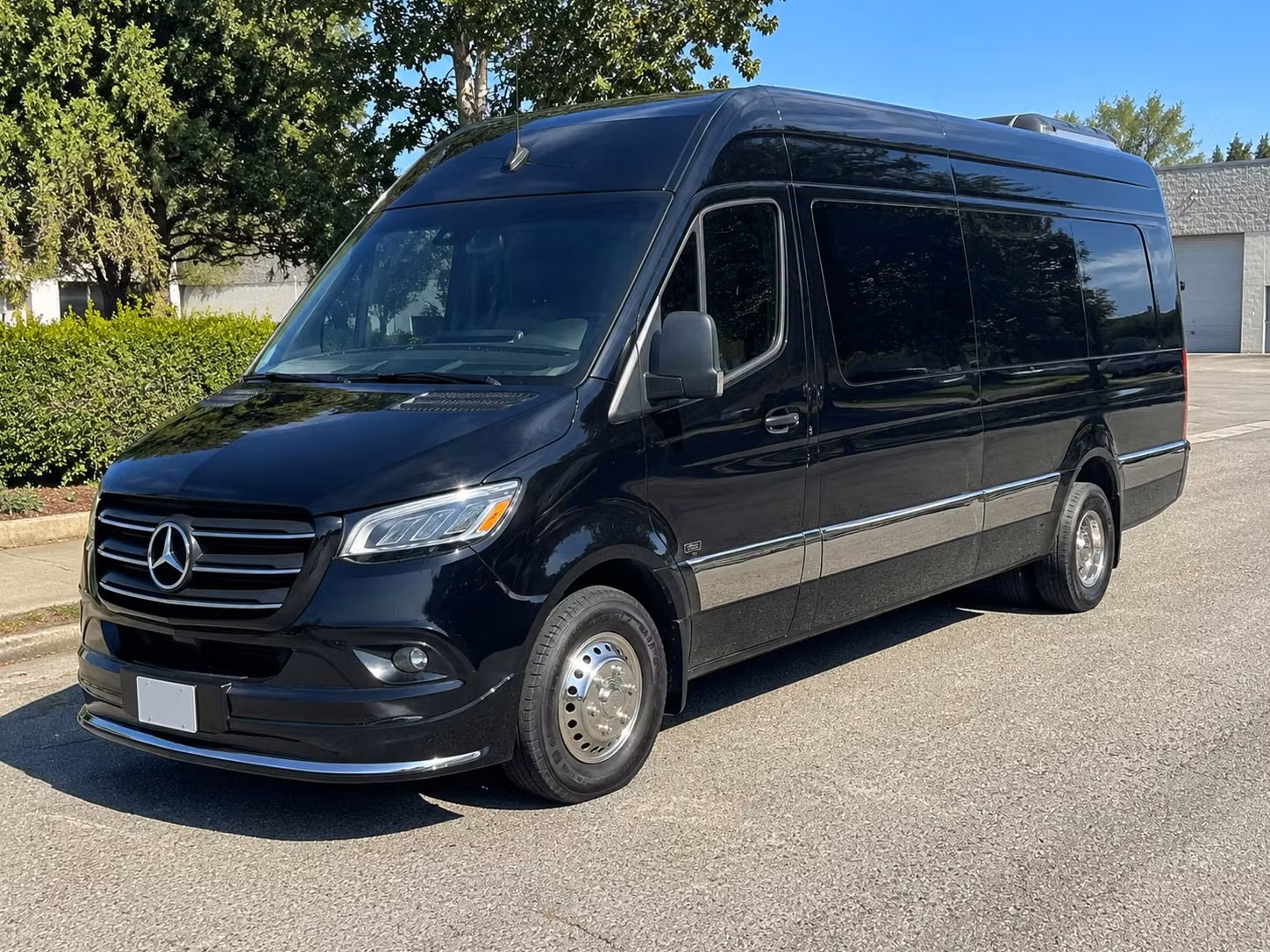 sprinter van with driver
